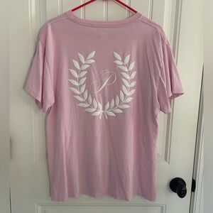 VS Pink Oversized Campus Tee